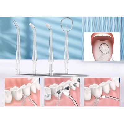 7. EXTRALINK BEAUTY SMARTLIFE INTELLIGENT WATER FLOSSER L8 WHITE