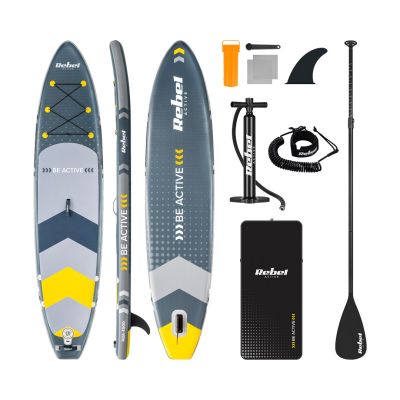 10. Deska SUP REBEL ACTIVE pompowana 350x81x15cm , zestaw