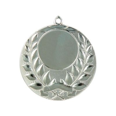 5. Medal srebrny ogólny z miejscem na emblemat 25 mm - medal stalowy