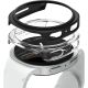 Etui Ringke Slim 2-pack na Samsung Galaxy Watch 8 40 mm - przezroczyste-czarny mat
