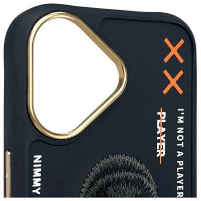 5. Etui Nimmy Cool&Cute 2.0 Monkey na iPhone 16 - czarne
