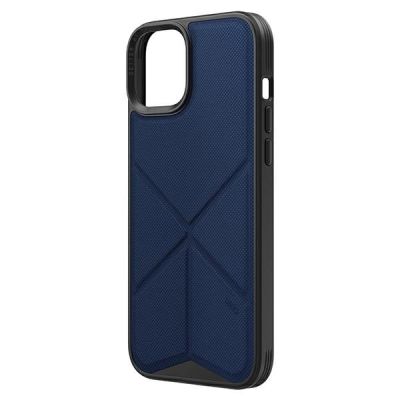 3. Etui UNIQ Transforma Magclick Charging na iPhone 14 Plus - niebieskie