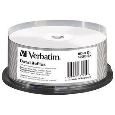 2. Verbatim DataLifePlus BD-R 50 GB 25 szt.