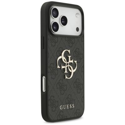 4. Etui Guess 4G Big Logo do iPhone 17 Pro  Max - czarne