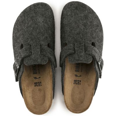 7. Klapki Birkenstock Boston FE Anthrazit 160373
