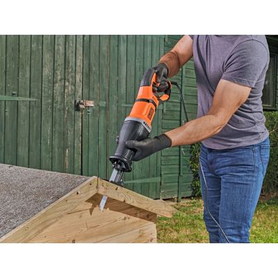 13. Black&Decker BES301-QS piła szablasta 2800spm 750W (1798340) Czarny, Pomarańczowy