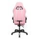 4. Fotel gamingowy Kruger&Matz GX-150 Biało-różowy