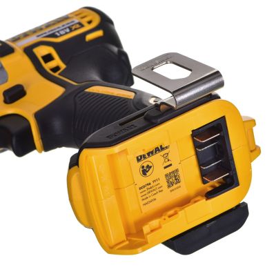 12. ZESTAW ELEKTRONARZĘDZI COMBO DEWALT DCK623P3-QW (DCF887+DCS367+DCG405+DCS570+DCD796+DCL050)