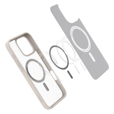 5. Etui Spigen Ultra Hybrid Mag z MagSafe na iPhone 16 Pro Max - tytanowe