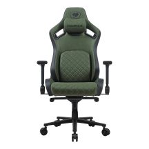 COUGAR DEFENSOR S ARMY GREEN F Uniwersalny fotel dla gracza Tapicerowane siedzisko Zielony
