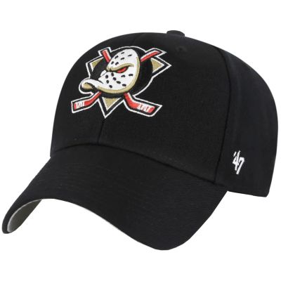 47 Brand NHL Anaheim Ducks Cap H-MVP25WBV-BKT Czarne One size