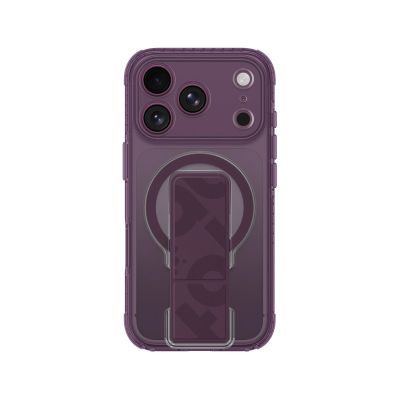 3. Etui AMAZINGTHING Titan Pro Lens Stand Set na iPhone 18 Pro Max z uchwytem magnetycznym i podstawką kompatybilne z MagSafe - fioletowe