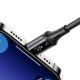 5. Kabel Joyroom S-A60StarTalk 3A USB-A - Lightning 1,2m - czarny