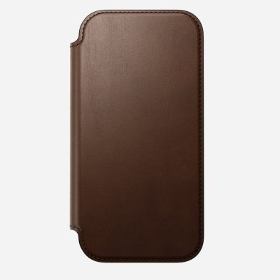 6. Nomad NM014209858 pokrowiec na telefon komórkowy 16 cm (6.3") Folio Brązowy