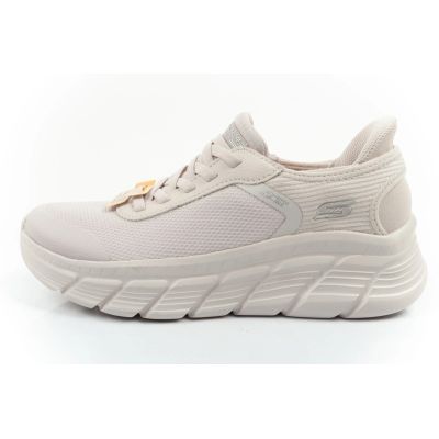 2. Skechers buty damskie sportowe Bobs B Flex SLIP-INS ecru wygodne