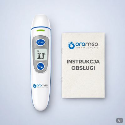 7. Termometr elektroniczny na podczerwień ORO-BABY SMART OROMED