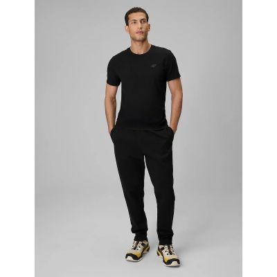 4. T-shirt slim gładki męski 4F 4FRMM00TTSHM4193-20S