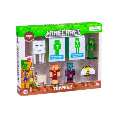 2. MINECRAFT S2 FIGURES - 8 PACK DELUXE BOX (ASSORTMENT)