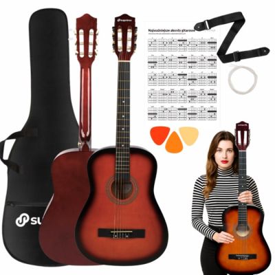 14. SUPRIMO CGS2 SB - gitara klasyczna 4/4, sunburst