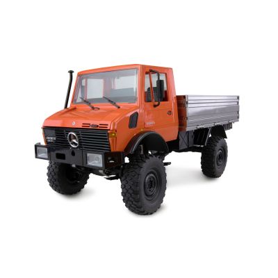 2. Samochód Amewi Mercedes-Benz Unimog Advanced 4WD 1:12 RTR pomarańczowy