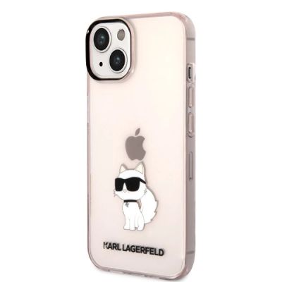 2. Etui Karl Lagerfeld Ikonik Choupette na iPhone 14 - różowe