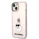 2. Etui Karl Lagerfeld Ikonik Choupette na iPhone 14 - różowe