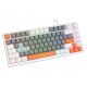 2. SAVIO KLAWIATURA MAGNETYCZNA ASTRAL WHITE OUTEMU WHITE JADE RGB 3 KOLORY KEYCAPÓW