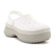 CROCS CLASSIC STACKED CLOG CHALK 211355-0WV