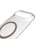 5. Etui Puro Lite Mag TPU+PC kompatybilne z MagSafe na iPhone 17 Air - przezroczyste z brązowym pierścieniem