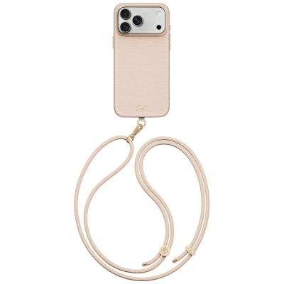 Etui UNIQ Coehl Mirelle Magnetic Charging na iPhone 18 Pro Max / 17 Pro Max - różowe
