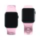 4. Pasek silikonowy 3mk Silicone Watch Strap do Apple Watch 38 / 40 / 41 mm - różowy