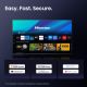 13. Hisense E7Q PRO 43E7Q PRO 109,2 cm (43") 4K Ultra HD Smart TV Wi-Fi Czarny