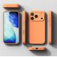 7. Etui Ringke Silicone Magnetic MagSafe na iPhone 17 Pro - pomarańczowe