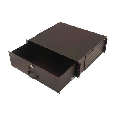 Szuflada zamykana NWSZ 19" 3HE Digitus czarna RAL 9005