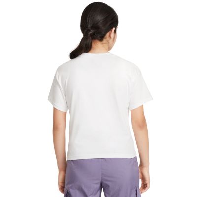 2. Koszulka dla dzieci Nike Sportswear biała FZ5559 100