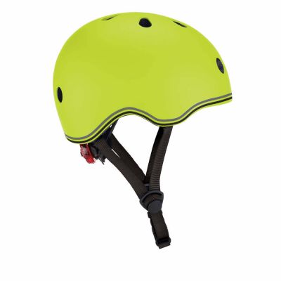 8. Kask Globber Lime Green Jr 506-106