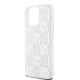 6. Etui DKNY Liquid Glitter Multilogo na iPhone 15 Pro Max - białe
