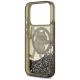 7. Etui Karl Lagerfeld Liquid Glitter Choupette Logo MagSafe na iPhone 17 Pro - czarne
