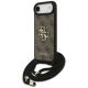 2. Etui Guess 4G Big Logo Cord Stap Crossbody na iPhone 17 Air - brązowe