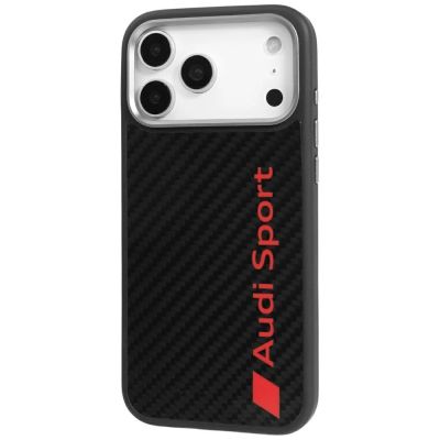 3. Etui Audi R8 Carbon Fiber MagSafe do iPhone 17 Pro Max - czarne