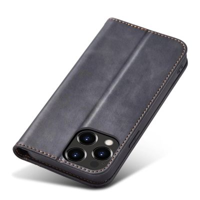 3. Magnet Fancy Case etui iPhone 14 Plus pokrowiec z klapką portfel podstawka czarne