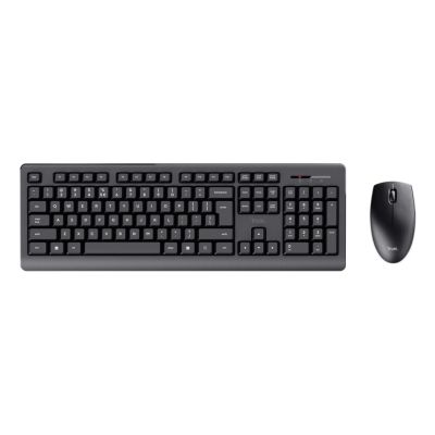 4. Zestaw KLAWIATURA + MYSZ TRUST PRIMO Wireless