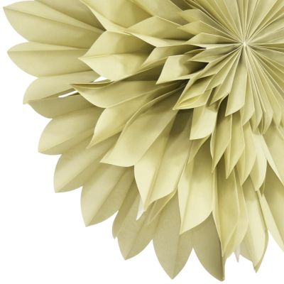 9. GWIAZDA DEKORACYJNA WISZĄCA PAPIEROWA 3D 50CM ZIELONY