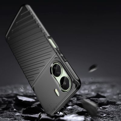 7. Pancerne etui Thunder Case na Xiaomi Redmi 13c - czarny