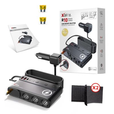3. XBLITZ ROZDZIELACZ SAMOCHODOWY R10