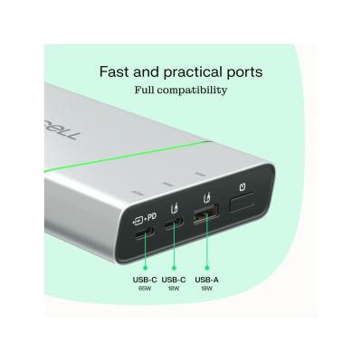 21. Green Cell Powerbank PowerPlay Pro 20800mAh 65W 3x USB PD produkcja PL