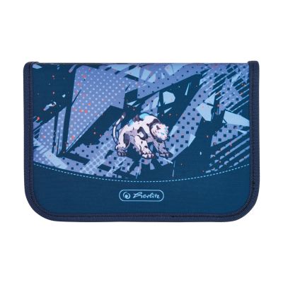 11. Herlitz UltraLight Plus TechMech zestaw do plecaka szkolnego Chłopiec Poliester Niebieski, Pomarańczowy