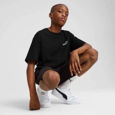 5. Koszulka dla dzieci Puma ESS Small No.1 Logo Relaxed Tee czarna 684920 01