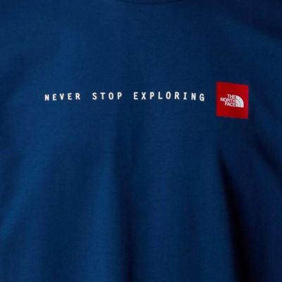 3. Koszulka The North Face S/S Never Stop Exploring Tee M NF0A87NSD1R