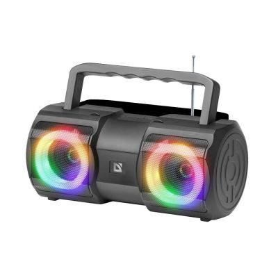 4. GŁOŚNIK DEFENDER BEATBOX 20 BLUETOOTH 20W LIGHT/BT/MIC/FM/USB/TF